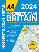 AA Motorists Atlas Britain 2024 Spiral 0749583398 Book Cover