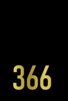 366: Blank Journal With Page Per Day Of The Year: Leap Year 1075565790 Book Cover