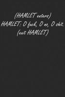 Hamlet enters: Wochenplaner Januar bis Dezember 2020 - 1 Woche auf einen Blick - DIN A5 Monatsplaner Jahresplaner Jahr Terminplaner Checklisten & Notizen Hamlet Roman Literatur Zitate Spr�chetelalter  1678549681 Book Cover