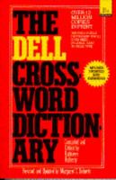 Dell Crossword Dictionary, The 0440163145 Book Cover