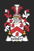 Bennett: Bennett Coat of Arms and Family Crest Notebook Journal (6 x 9 - 100 pages) 1710274859 Book Cover