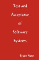 test and acceptance of software systems 0955979005 Book Cover