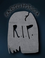 Sketchbook: R.I.P.tide - Unlined Paper - Sketchbook - Scrapbook, Large Notebook 1692074326 Book Cover