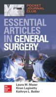 Pocket Journal Club: Essential Articles in General Surgery 1259587584 Book Cover