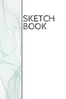 Sketch Book: Smoke effect wrap around design sketchbook: 90 blank pages 1702070980 Book Cover