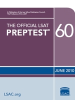 The Official LSAT PrepTest 60: (June 2010 LSAT) 0982148763 Book Cover