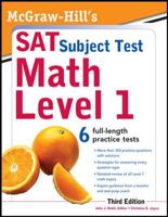 McGraw-Hill's SAT Subject Test Math Level 1, 3rd Edition 0071763376 Book Cover