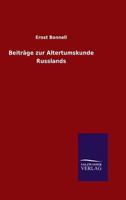 Beitrage Zur Altertumskunde Russlands 336844638X Book Cover