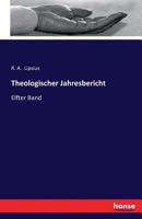 Theologischer Jahresbericht 3741128171 Book Cover