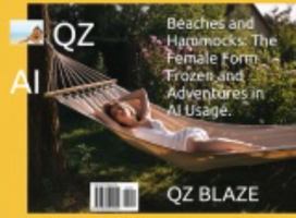 Beaches and Hammocks: The Female Form Frozen and Adventures in AI Usage. 1635591252 Book Cover