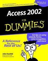 Access 2002 for Dummies (For Dummies) 0764508180 Book Cover