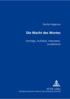 Die Macht Des Wortes: Vortraege, Aufsaetze, Interviews, Laudationes 3631370520 Book Cover