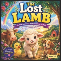 The Lost Lamb: A Heartwarming Bedtime Story for Kids About Kindness, Friendship, and Finding Home (Ages 3–7) (Little Farm & Animal Bedtime Stories for Toddlers) B0GY95NW1H Book Cover