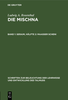 Seraim, Hälfte 2: Maasser scheni 3112634977 Book Cover