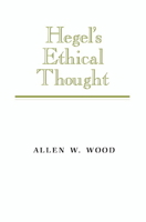 Hegel's Ethical Thought 052137782X Book Cover
