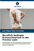 Beruflich bedingte Kreuzschmerzen in der Provinz León: Epidemiologie von berufsbedingten Kreuzschmerzen und Untersuchung ihres Zusammenhangs mit der Arbeitszufriedenheit (German Edition) B0CL5SN6DM Book Cover