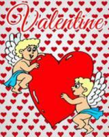 Valentine: Color & Draw Plus Fun Valentine Activities (Find The Difference & Maze) 1983611204 Book Cover