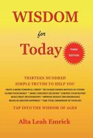 Wisdom for Today 1719322554 Book Cover