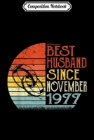 Composition Notebook: Mens 38Th Wedding Anniversary Gifts Husband Since October 1981 Journal/Notebook Blank Lined Ruled 6x9 100 Pages 1673580335 Book Cover