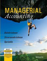 Managerial Accounting 8126526440 Book Cover