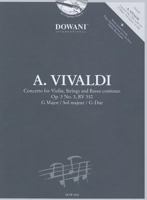 Vivaldi: Concerto for Violin, Strings and Basso Continuo in G Major, Op. 3, No. 3, RV 310 3905476452 Book Cover