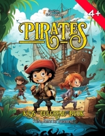 PIRATES: A Coloring Book for Adventurous Kids B0CCCSCHVT Book Cover