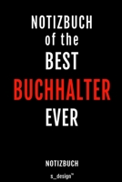 Notizbuch f�r Buchhalter: Originelle Geschenk-Idee [120 Seiten liniertes blanko Papier] 1692740458 Book Cover