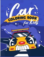 Car Coloring Book for Kids B09BY3WQW4 Book Cover