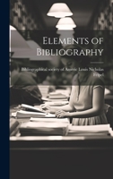 Elements of Bibliography 1022125737 Book Cover