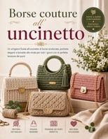 Borse couture all'uncinetto: Un artigiano’Guida all'uncinetto di borse strutturate, pochette eleganti e borsette alla moda per tutti i giorni con la perfetta tensione dei punti (Italian Edition) B0H6GS5X73 Book Cover