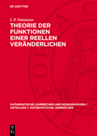 Theorie Der Funktionen Einer Reellen Veränderlichen 3112739744 Book Cover