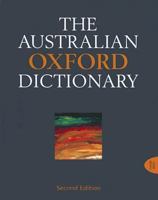 The Australian Oxford Dictionary 0195517962 Book Cover