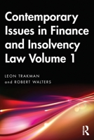 Contemporary Issues in Finance and Insolvency Law Volume 1 1032318813 Book Cover