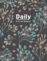 Daily To Do List Notebook: Organizer Planner for 3 Month Daily Checklist Journal Task Management Notebook Daily Schedule Organizer Hourly Appointment Notebook Daily Meal Planner For Personal Business  1676284958 Book Cover