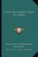 Civil Account Code V2 0548806225 Book Cover