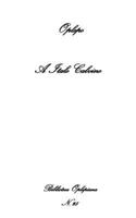 A Italo Calvino (OPLEPO) 8893641615 Book Cover
