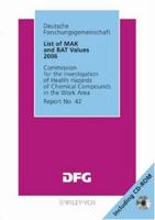 List of Mak and Bat Values 2006 3527315993 Book Cover