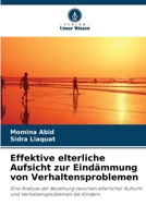 Effektive elterliche Aufsicht zur Eindämmung von Verhaltensproblemen (German Edition) 6209788319 Book Cover