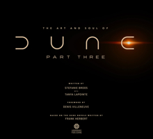 The Art and Soul of Dune: Part Three 1681161443 Book Cover