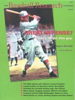 The Baseball Research Journal (BRJ), Volume 28 0910137781 Book Cover