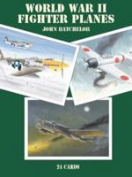 World War II Fighter Planes: 24 Cards 0486413381 Book Cover