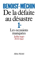 De la defaite au desastre 2226323538 Book Cover