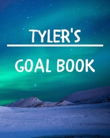 Tyler's Goal Book: New Year Planner Goal Journal Gift for Tyler / Notebook / Diary / Unique Greeting Card Alternative 1677081317 Book Cover