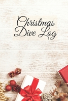 Christmas Dive Log: Scuba Diver Pro Logbook with World Map, for Divers. You can log over 100 dives. 110 pages. 1708474587 Book Cover