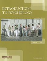 Introduction to Psychology PSY 105 Strayer 2008 Third Custom Edition (Third Custom Edition) 0536511330 Book Cover