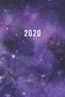 2020: ENE - DIC Planificador Semanal 1 Semana en 2 P�ginas Agenda Semana Vista Calendario Organizador Anual A5 Planner Purple Universe 1676297146 Book Cover
