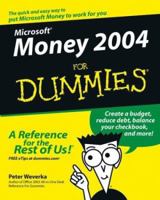 Microsoft Money 2004 for Dummies 0764541951 Book Cover
