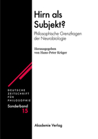 Hirn als Subjekt?: Philosophische Grenzfragen der Neurobiologie 3050042109 Book Cover