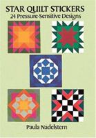 Star Quilt Stickers: 24 Pressure-Sensitive Designs (Pocket-Size Sticker Collections) 0486274845 Book Cover