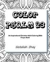 Color Psalm 23: An Inspirational Christian Adult Coloring Bible Scripture Verses Talisman, Protection and Prayer Book for Women and Teens B08WK2LBN4 Book Cover